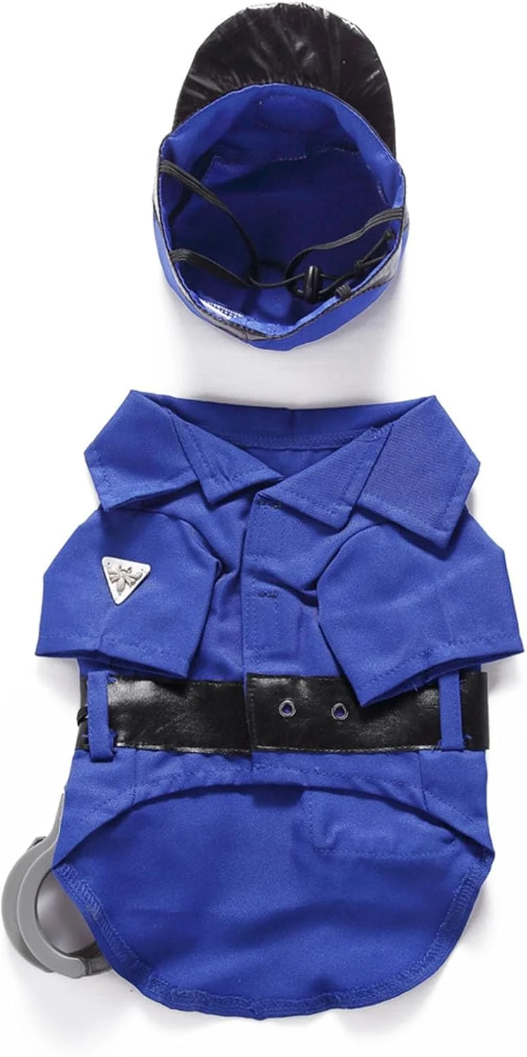 لباس پلیس سگ، لباس سگ، تنفس پذیر، لباس خنده دار توله سگ، تدی، کریسمس، هالووین، (S) لباس پلیس سگ، لباس سگ، تنفس پذیر، لباس خنده دار توله سگ، تدی، کریسمس، هالووین، (S)