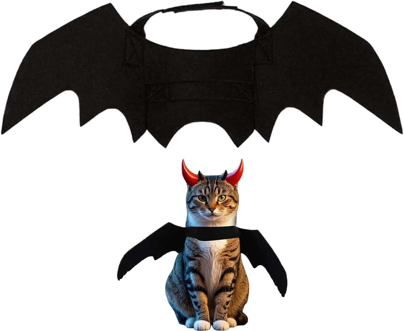 لباس خفاشی سگ، بال های خفاشی نمدی سگ برای هالووین - لباس های مهمانی گوتیک حیوانات خانگی برای رویدادهای روزانه، جشن های جشنواره، عکاسی، رژه، تعطیلات و کریسمس