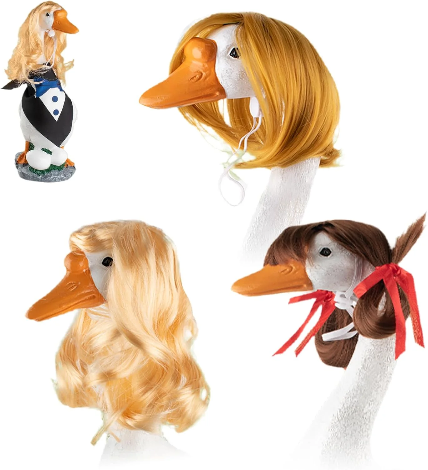 ست لباس غاز ایوانی | لباس، لوازم جانبی و تزئینات زیبای غاز ایوانی برای چمن، پاسیو، حیاط، مهمانی باغ، تعطیلات، تولد، درب، عروسی و کریسمس ست لباس غاز ایوانی | لباس، لوازم جانبی و تزئینات زیبای غاز ایوانی برای چمن، پاسیو، حیاط، مهمانی باغ، تعطیلات، تولد، درب، عروسی و کریسمس