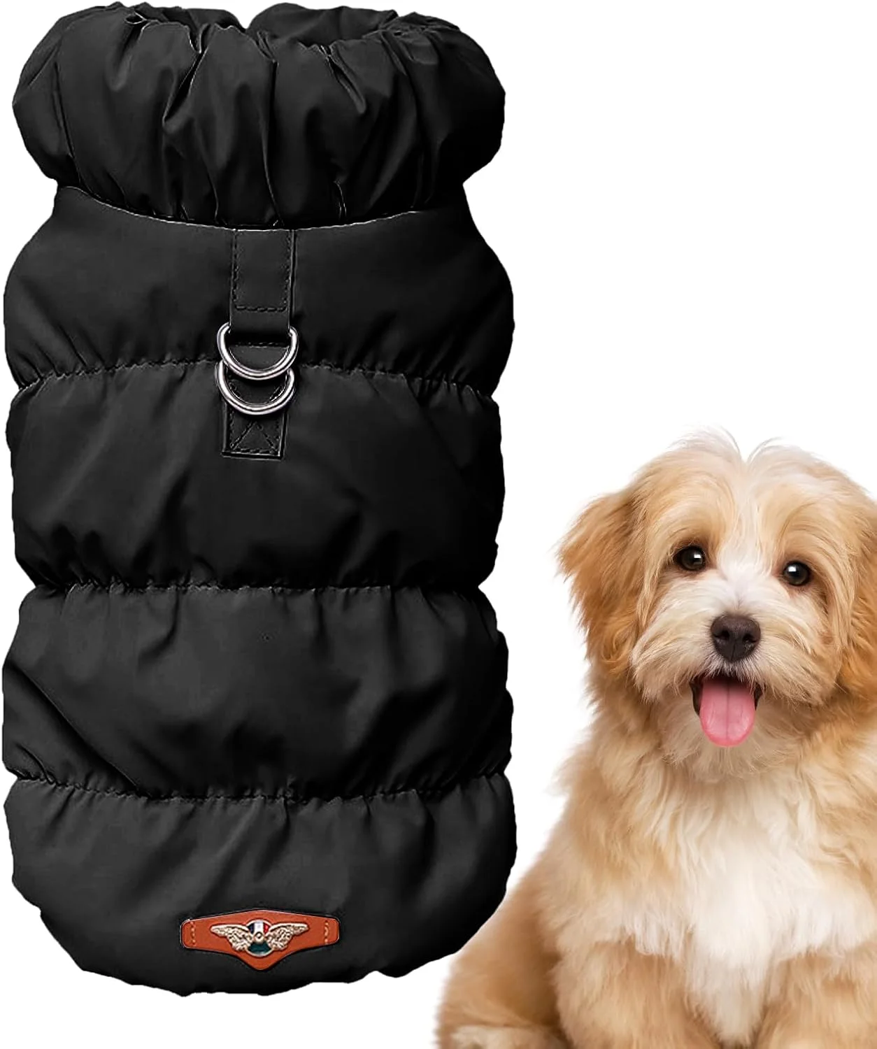 ژاکت سگ پنبه ای | کت ژاکت بافتنی پنبه ای - لباس زمستانی ضد باد سگ برای توله سگ، سگ های کوچک، متوسط و بزرگ ژاکت سگ پنبه ای | کت ژاکت بافتنی پنبه ای - لباس زمستانی ضد باد سگ برای توله سگ، سگ های کوچک، متوسط و بزرگ