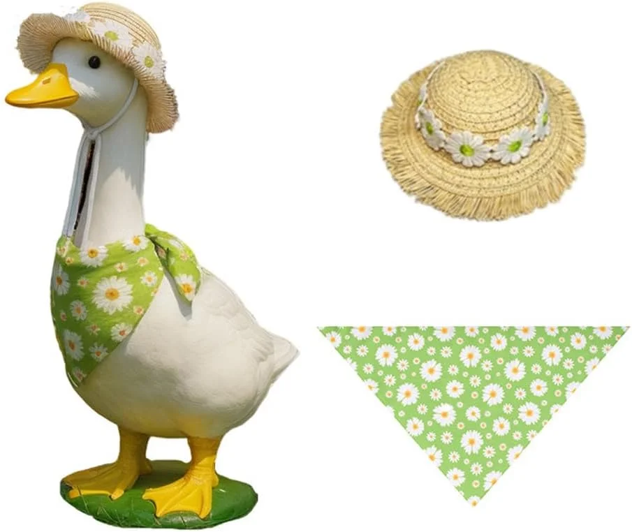 کلاه حصیری تزئینی حیوانات خانگی طرح زنبور، مناسب جشن و مهمانی، رنگ سبز