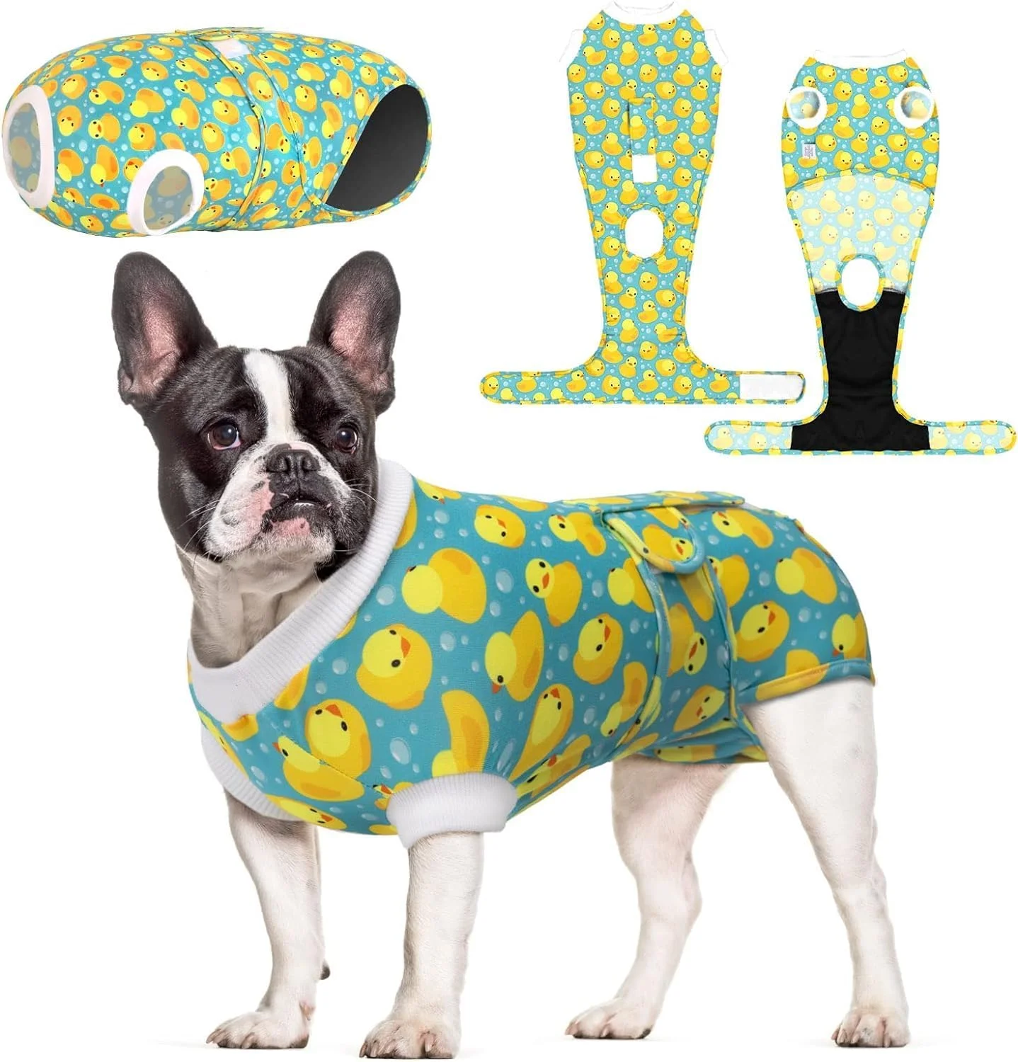 لباس جراحی سگ CuteBone طرح جمجمه مدل SSF03M-DE، لباس یک تکه برای بهبودی گربه و سگ ماده و جلوگیری از لیسیدن زخم توسط حیوانات خانگی لباس جراحی سگ CuteBone طرح جمجمه مدل SSF03M-DE، لباس یک تکه برای بهبودی گربه و سگ ماده و جلوگیری از لیسیدن زخم توسط حیوانات خانگی