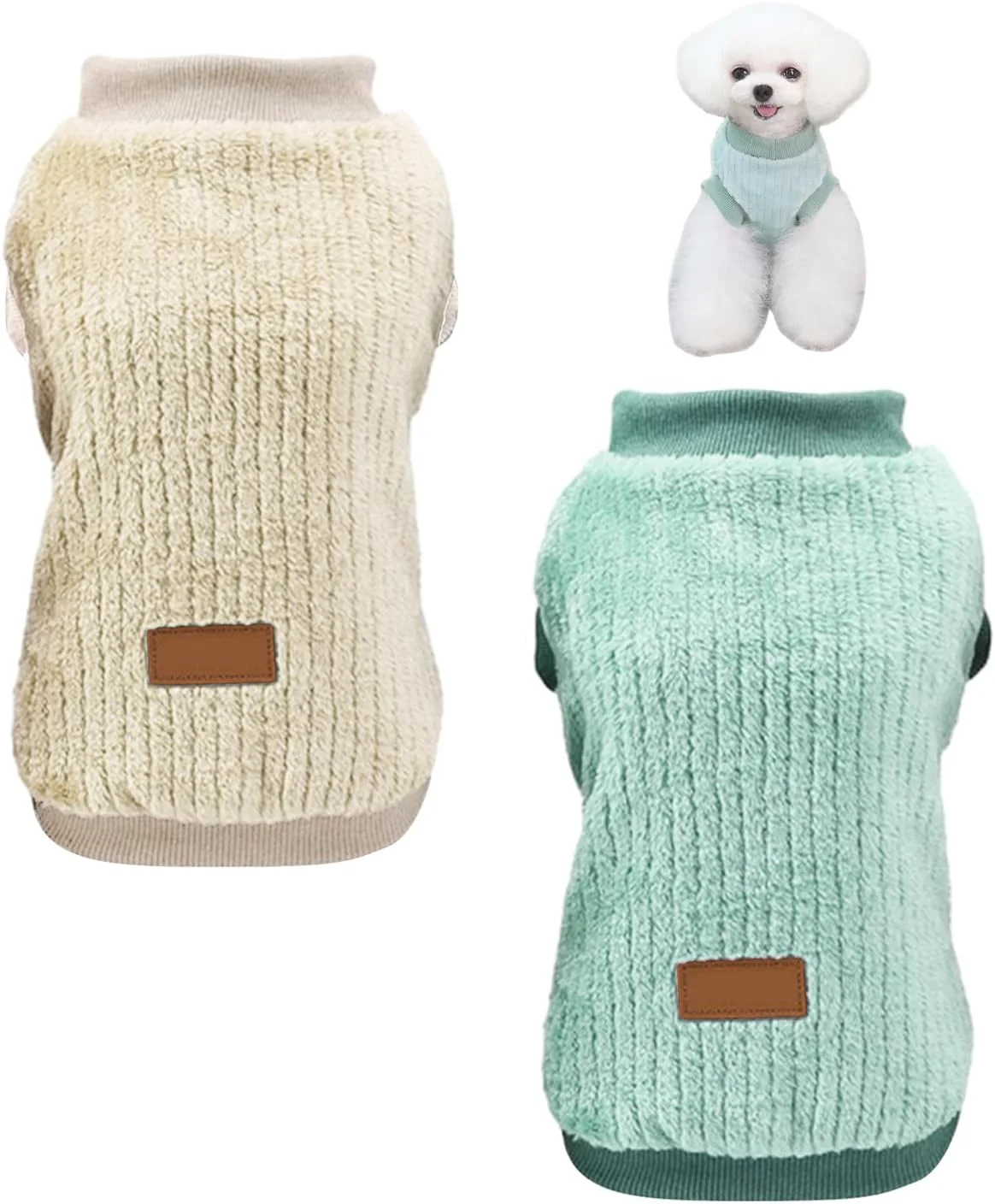 دو عدد جلیقه حیوانات خانگی، لباس تزئینی حیوانات خانگی، لباس گرم حیوانات خانگی، لباس زیبا حیوانات خانگی، لوازم حیوانات خانگی دو عدد جلیقه حیوانات خانگی، لباس تزئینی حیوانات خانگی، لباس گرم حیوانات خانگی، لباس زیبا حیوانات خانگی، لوازم حیوانات خانگی