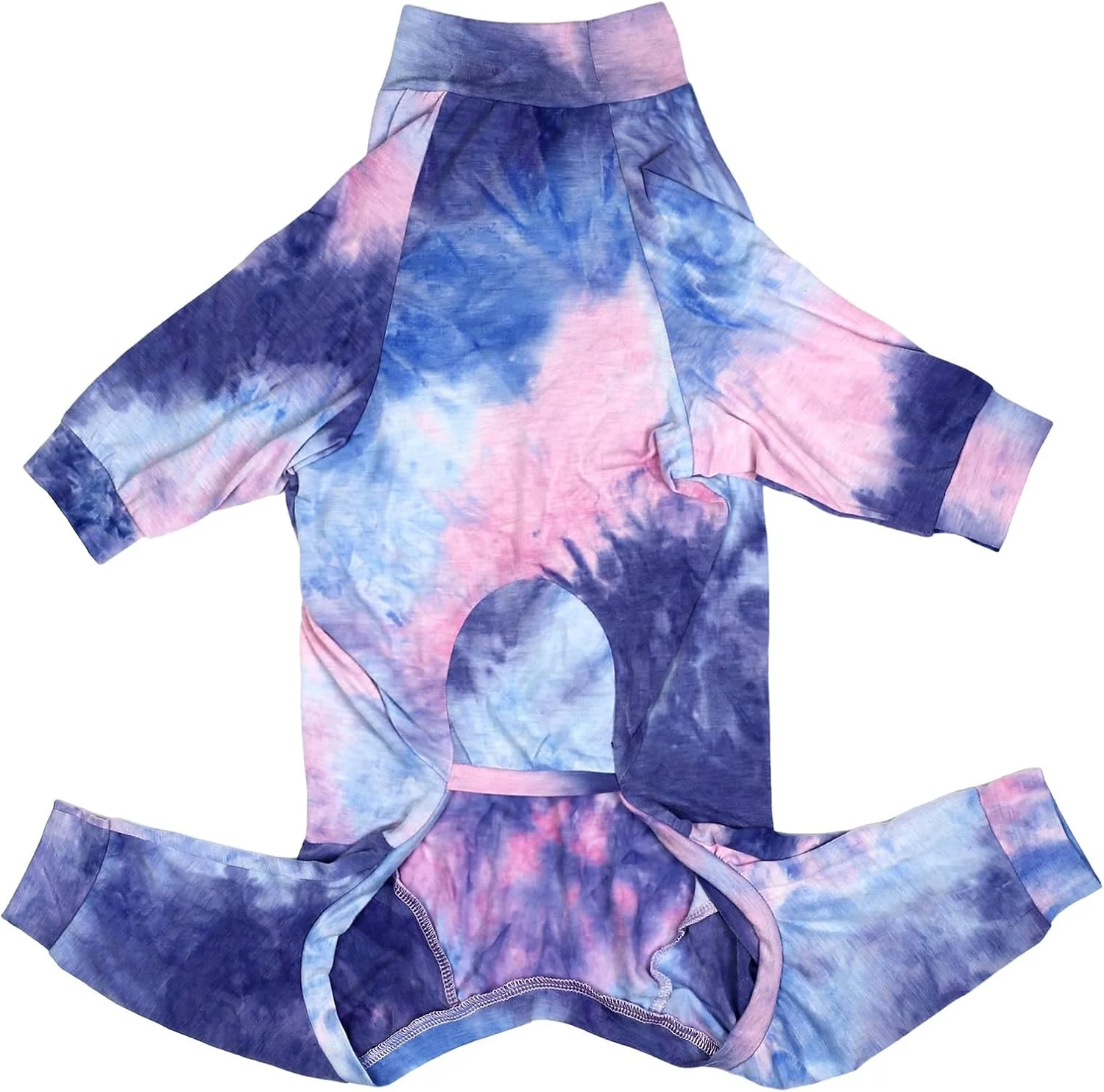 لباس خواب سگ D.E.E سایز بزرگ، لباس سگ نخی گرم و راحت، جامپسوت سبک وزن، جلوگیری از لیسیدن زخم (بنفش پاستلی، L+) لباس خواب سگ D.E.E سایز بزرگ، لباس سگ نخی گرم و راحت، جامپسوت سبک وزن، جلوگیری از لیسیدن زخم (بنفش پاستلی، L+)