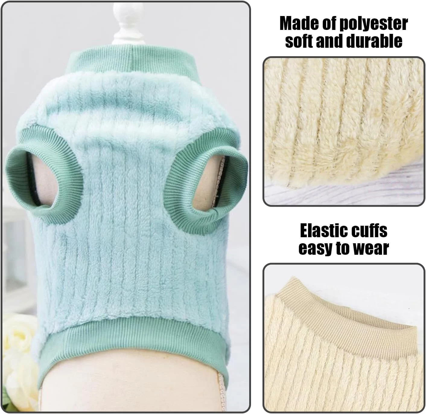 دو عدد جلیقه حیوانات خانگی، لباس تزئینی حیوانات خانگی، لباس گرم حیوانات خانگی، لباس زیبا حیوانات خانگی، لوازم حیوانات خانگی دو عدد جلیقه حیوانات خانگی، لباس تزئینی حیوانات خانگی، لباس گرم حیوانات خانگی، لباس زیبا حیوانات خانگی، لوازم حیوانات خانگی