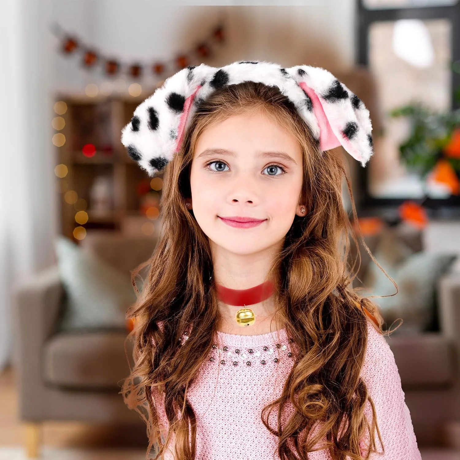 ست ۳ تکه لباس سگ خالدار، شامل تل گوش سگ خالدار، دم سگ خالدار، و قلاده مخملی، مناسب برای کارناوال ها، هالووین، مهمانی های تم دار، ایفای نقش، مهمانی سگ ها، و لباس های فانتزی ست ۳ تکه لباس سگ خالدار، شامل تل گوش سگ خالدار، دم سگ خالدار، و قلاده مخملی، مناسب برای کارناوال ها، هالووین، مهمانی های تم دار، ایفای نقش، مهمانی سگ ها، و لباس های فانتزی