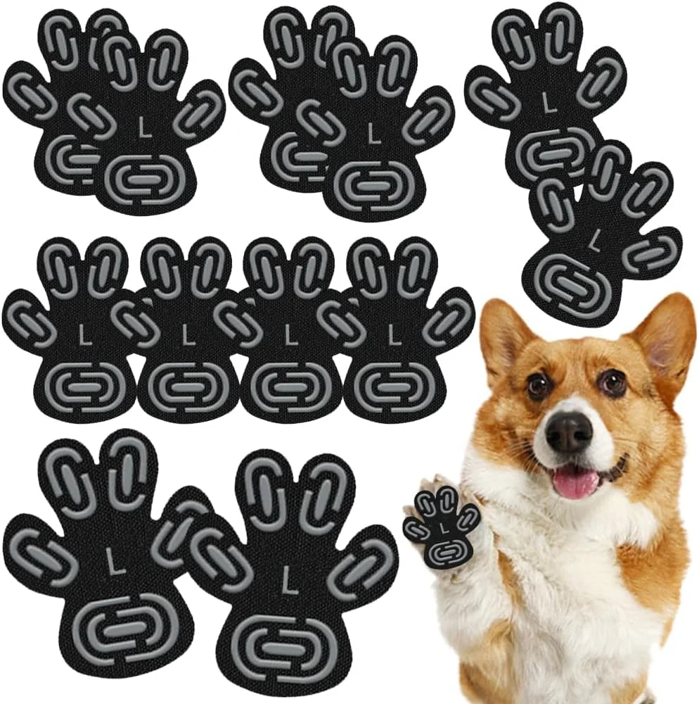 محافظ پنجه سگ Danbghyuo، محافظ پنجه سگ ضد لغزش، ضد لغزش، محافظ پنجه سگ ضد لغزش، 12 عدد، مناسب برای سطوح لغزنده، خود چسب (L) محافظ پنجه سگ Danbghyuo، محافظ پنجه سگ ضد لغزش، ضد لغزش، محافظ پنجه سگ ضد لغزش، 12 عدد، مناسب برای سطوح لغزنده، خود چسب (L)