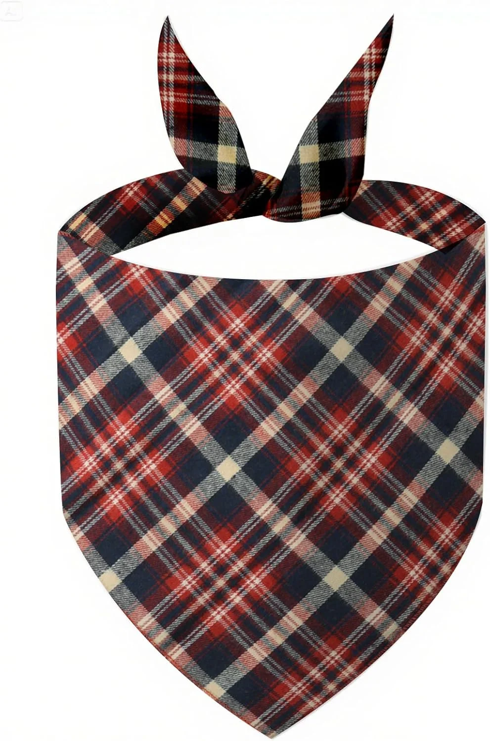 دستمال گردن سگ - 1 عدد دستمال گردن سگ با طرح چهارخانه، قابل تنظیم و راحت برای حیوانات خانگی کوچک، استفاده آسان برای مد روزانه و پیاده روی، قرمز/آبی دستمال گردن سگ - 1 عدد دستمال گردن سگ با طرح چهارخانه، قابل تنظیم و راحت برای حیوانات خانگی کوچک، استفاده آسان برای مد روزانه و پیاده روی، قرمز/آبی