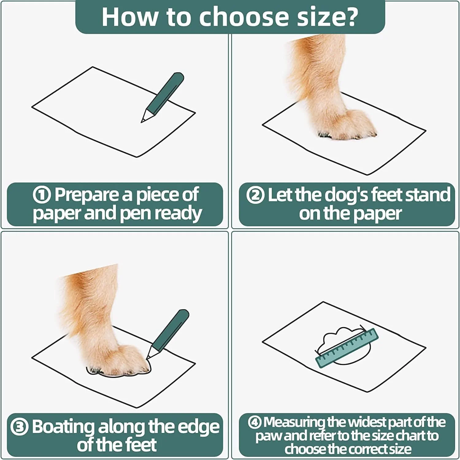 پاپوش سگ - 4 عدد محافظ پنجه ضد لغزش، تنفسی و ضد آب برای سگ های کوچک، سایز 2 با بند قابل تنظیم بازتابنده و زیپ برای پیاده روی، آسفالت داغ، برف زمستانی