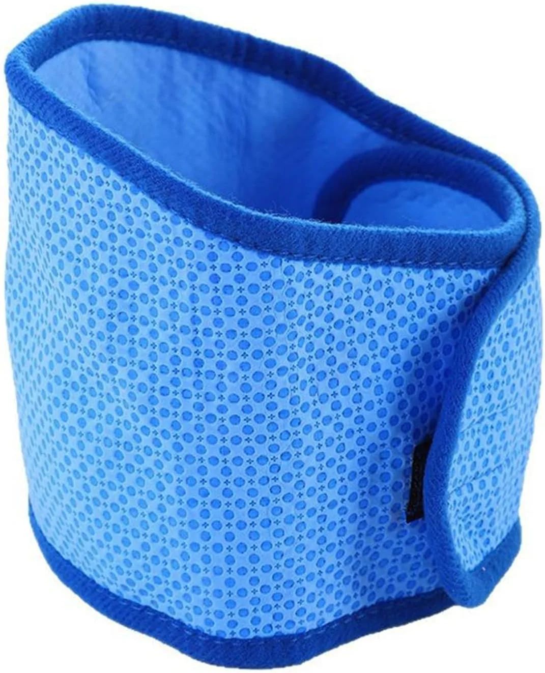 دستمال گردن خنک کننده سگ برای تابستان، یقه خنک کننده تنفسی سگ، شال یخ فوری حیوانات خانگی، دور گردن قابل تنظیم، جلیقه خنک کننده سگ، برای سگ های کوچک متوسط بزرگ گربه ها حیوانات خانگی آبی (M)