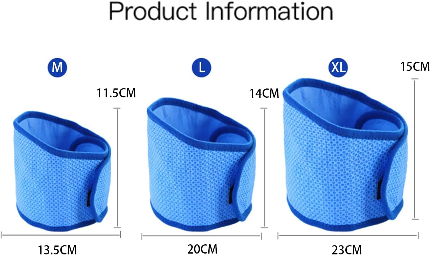 دستمال گردن خنک کننده سگ برای تابستان، یقه خنک کننده تنفسی سگ، شال یخ فوری حیوانات خانگی، دور گردن قابل تنظیم، جلیقه خنک کننده سگ، برای سگ های کوچک متوسط بزرگ گربه ها حیوانات خانگی آبی (M)