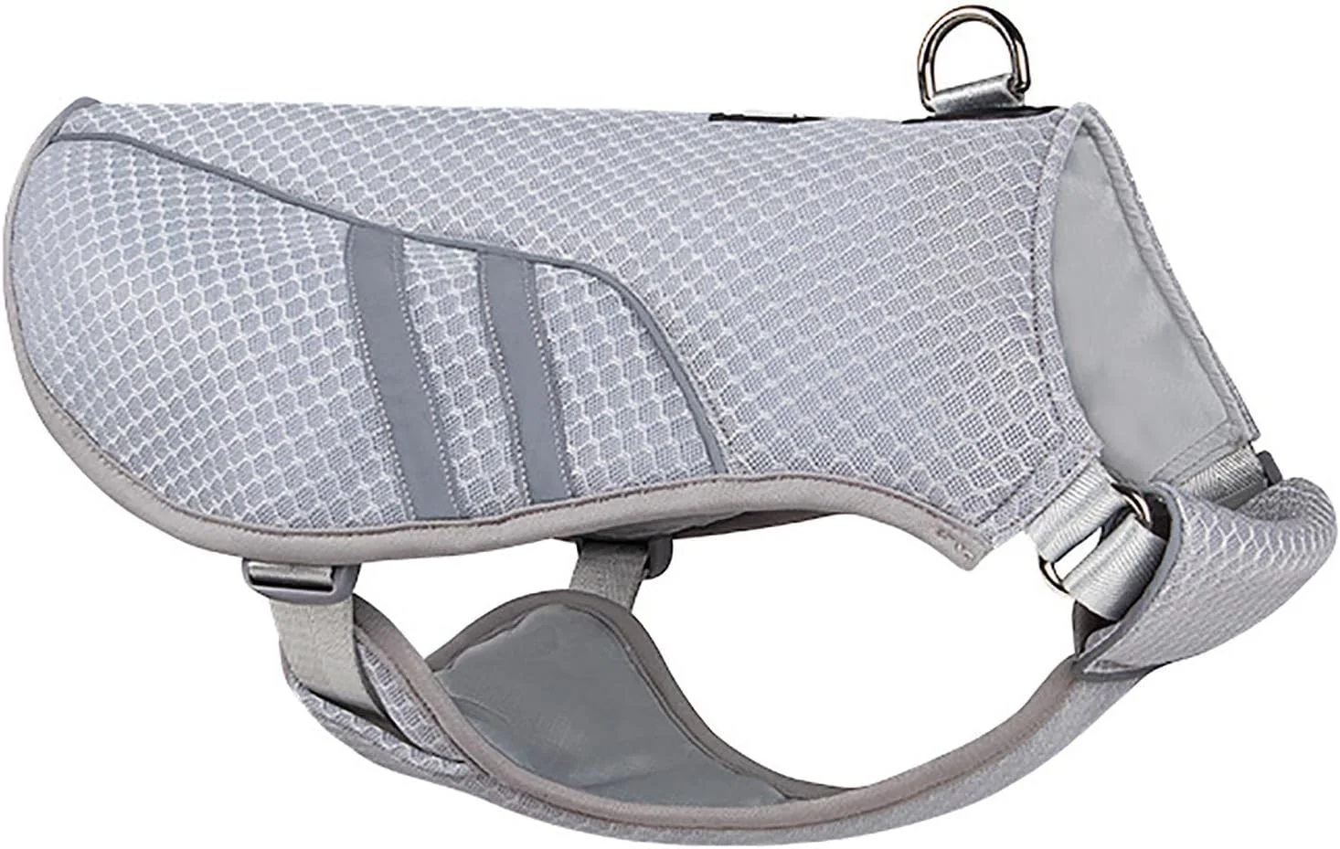 جلیقه خنک کننده سگ - جلیقه سبک وزن با فناوری میکروفیبر خنک کننده تبخیری | جلیقه خنک کننده حیوانات خانگی با بند قابل تنظیم بازتابنده محافظت در برابر اشعه ماوراء بنفش پیراهن خنک کننده برای ساحل، پیاده روی