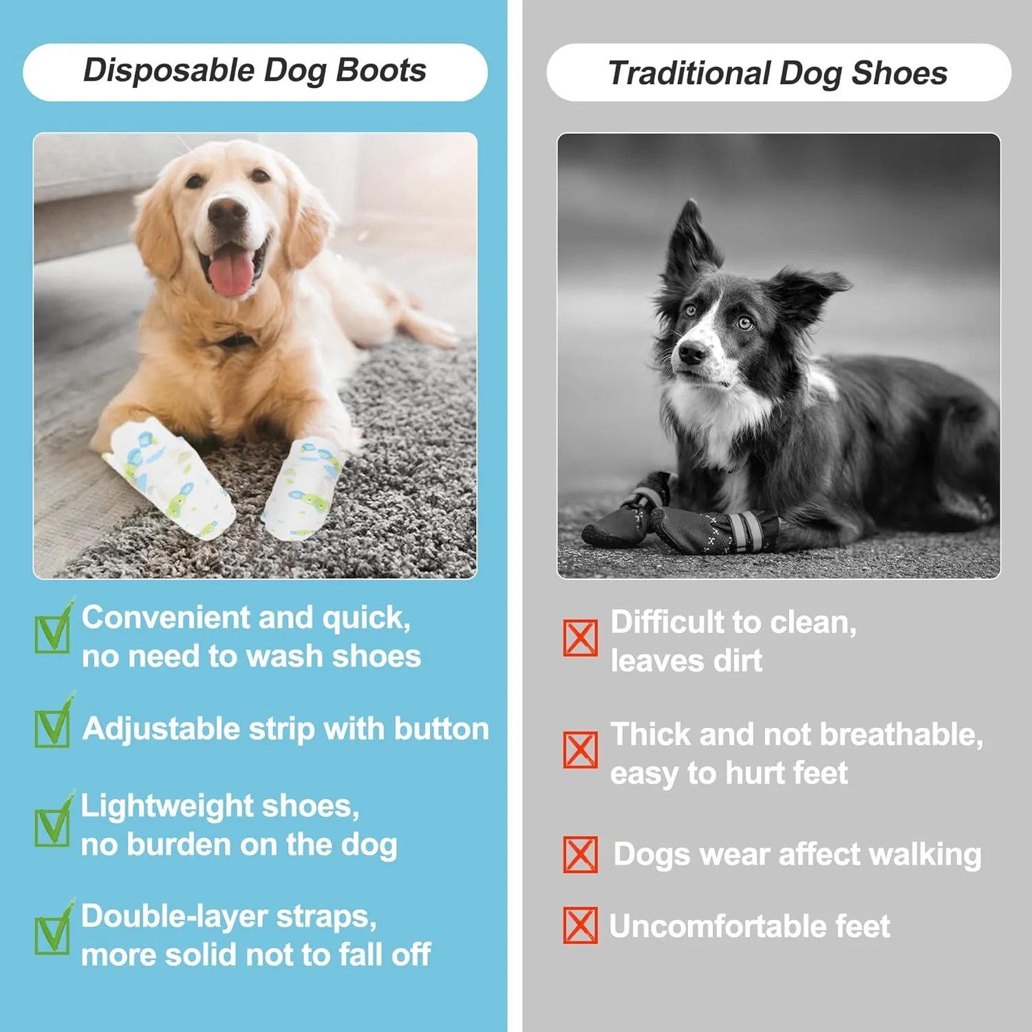 روکش یکبار مصرف پا سگ سایز کوچک، 5 بسته 20 عددی روکش یکبار مصرف پا سگ سایز کوچک، 5 بسته 20 عددی