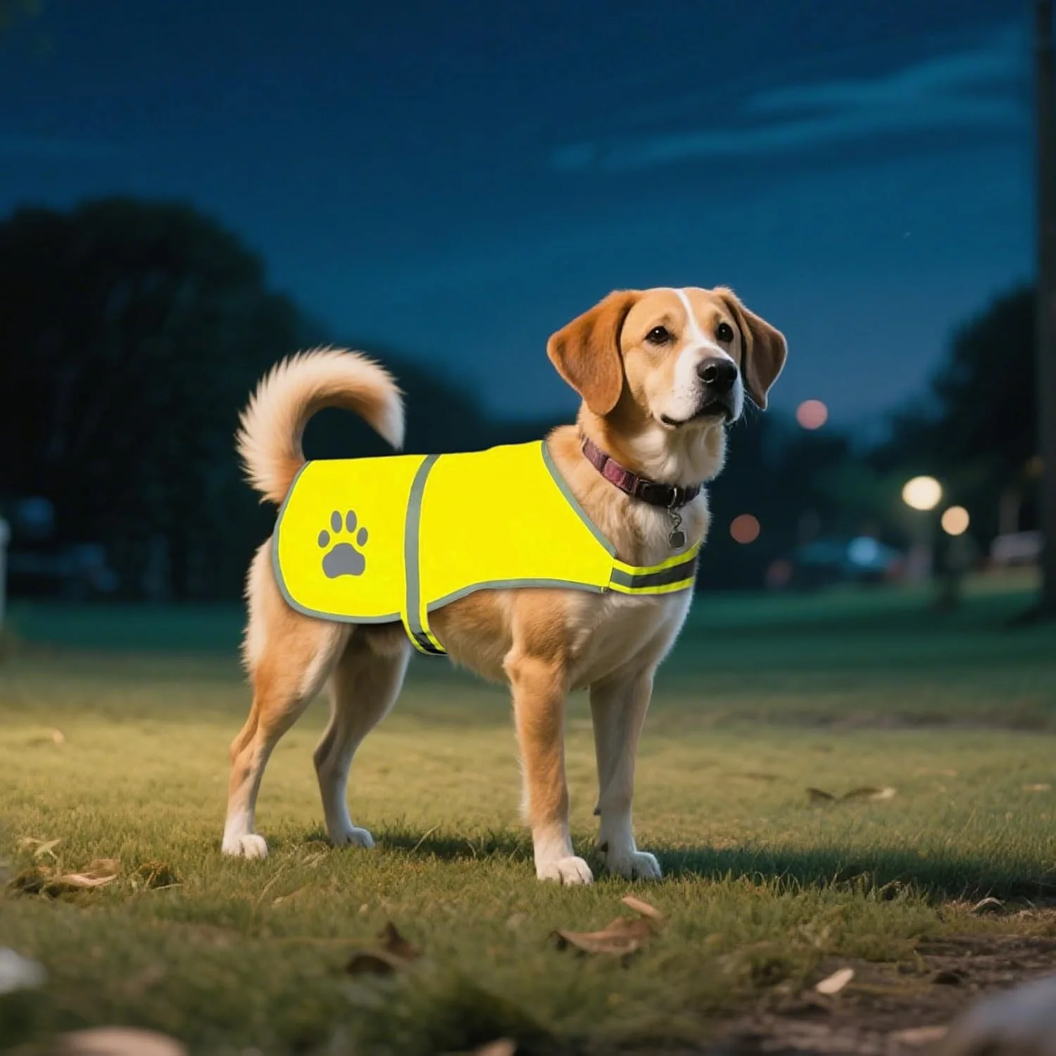 جلیقه ایمنی سگ - جلیقه محافظ سگ بازتابنده | لباس تمرینی خدمات حیوانات خانگی با دید بالا و ضد آب برای امنیت، کمپینگ، پیاده روی، شکار و ساخت و ساز جلیقه ایمنی سگ - جلیقه محافظ سگ بازتابنده | لباس تمرینی خدمات حیوانات خانگی با دید بالا و ضد آب برای امنیت، کمپینگ، پیاده روی، شکار و ساخت و ساز