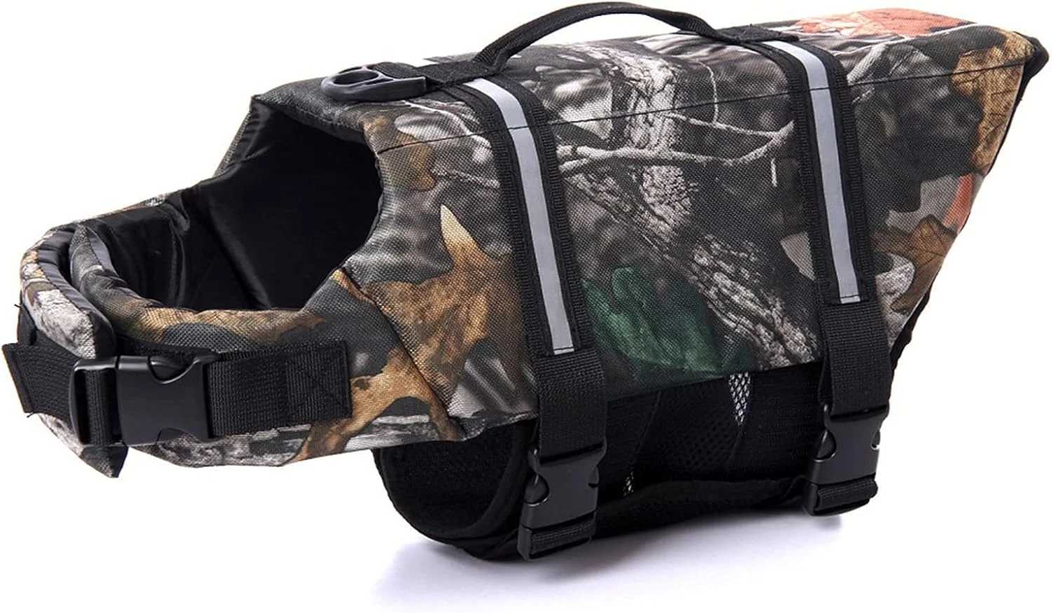 جلیقه نجات حیوانات خانگی، مناسب سگ های کوچک و بزرگ، لوازم شنا، دید بالا، شناوری بالا برای استخر و قایق سواری در ساحل، سایز 3، XL