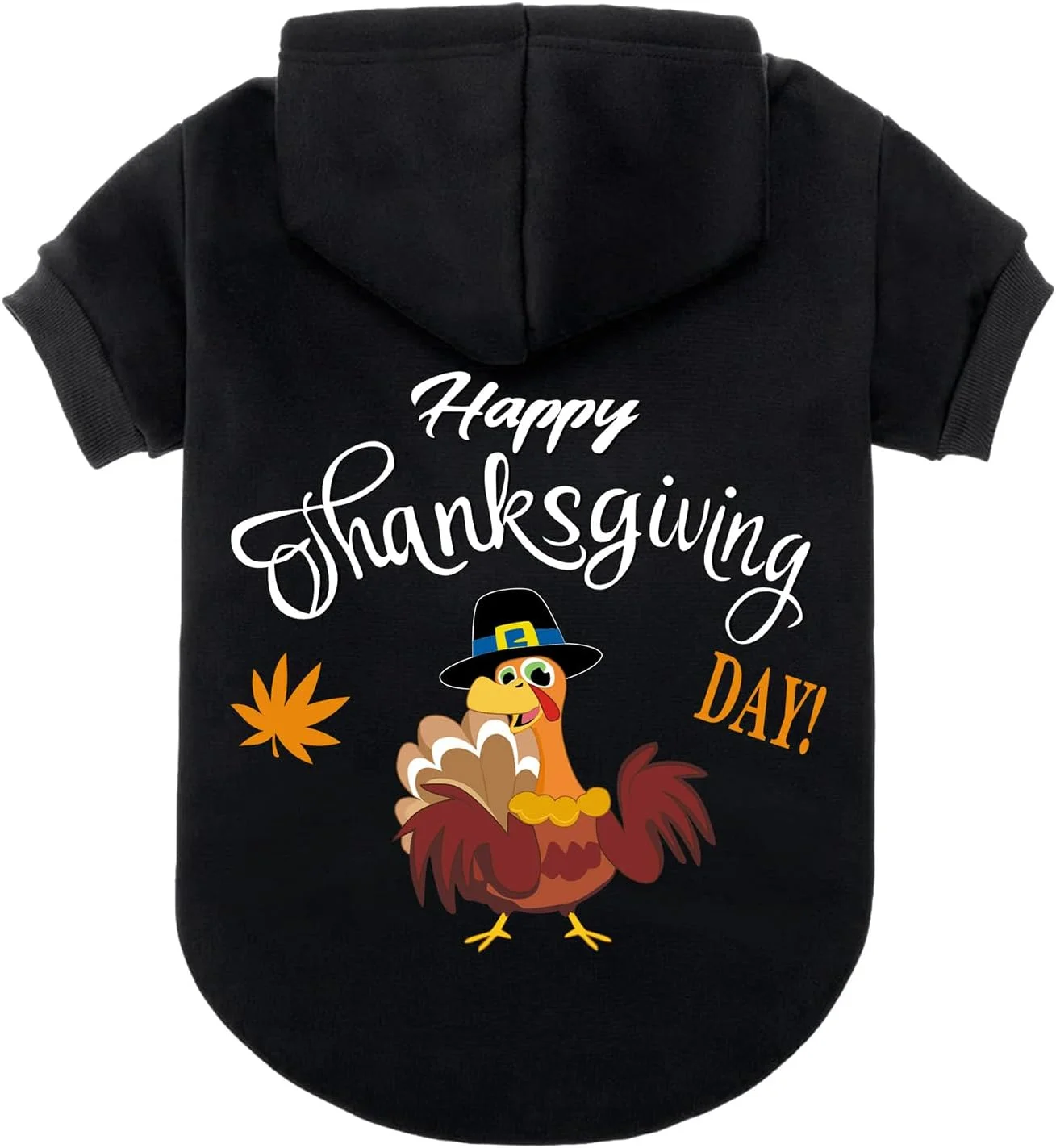 هودی سگ پاییزه EXPAWLORER - ژاکت نرم و گرم سگ، لباس حیوانات خانگی پاییزی زمستانی با طرح بوقلمون برای سگ، گربه، سگ های کوچک متوسط ​​و بزرگ