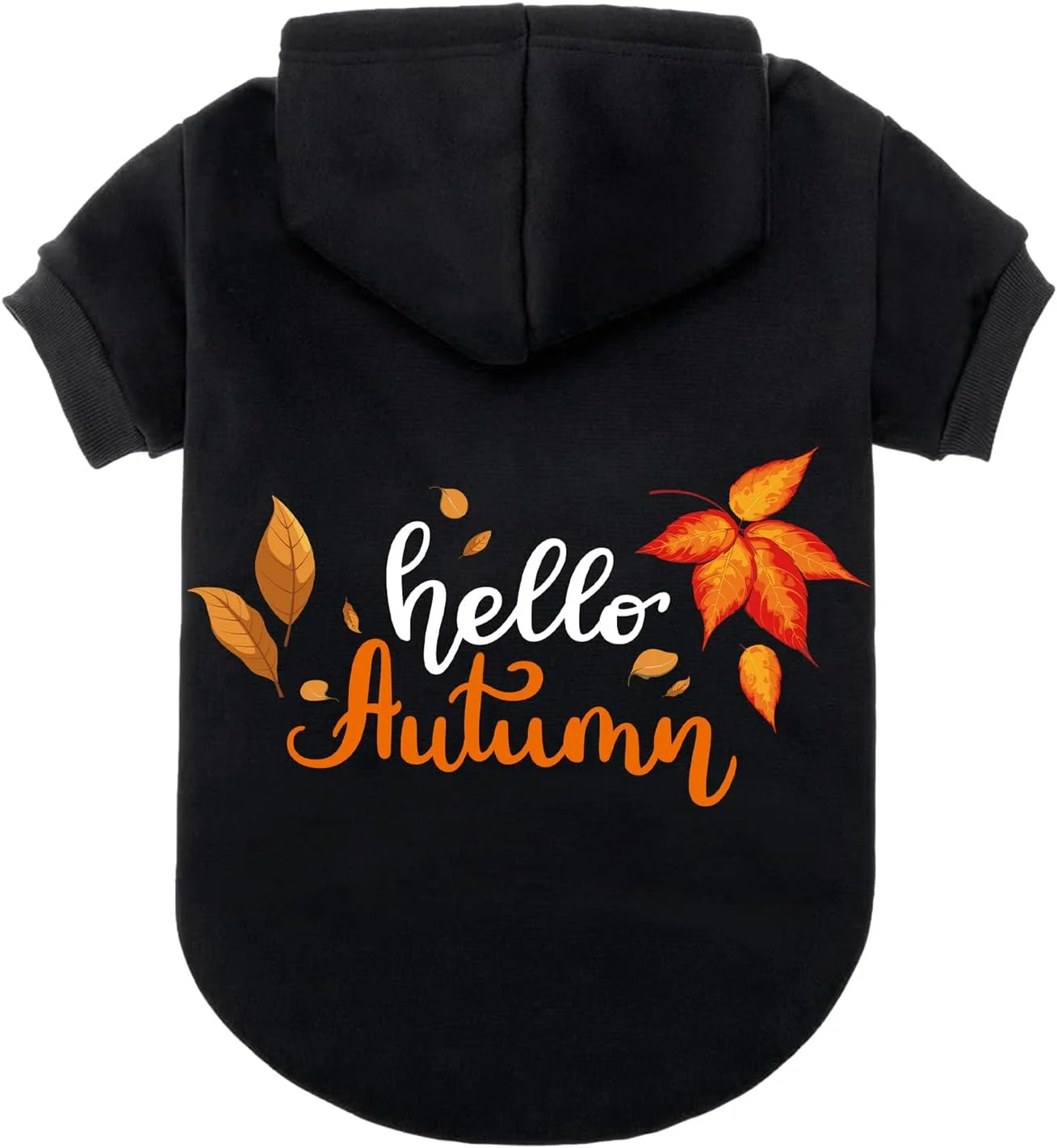هودی سگ پاییزه EXPAWLORER - ژاکت سگ نرم و گرم، لباس حیوانات خانگی، کت و سویشرت پاییزی زمستانی با طرح برگ افرا پاییزی برای توله سگ، گربه، سگ های کوچک، متوسط و بزرگ
