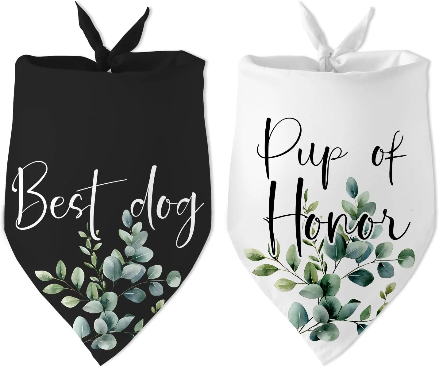 دو بسته دستمال گردن سگ طرح سگ عروسکی افتخار، مناسب جشن عروسی، نامزدی و عکاسی، لوازم جانبی شال حیوانات خانگی، هدیه برای دوستداران حیوانات خانگی