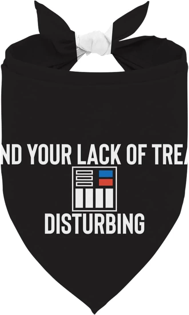 دستمال گردن خنده دار سگ، سگ از کمبود تشویقی های شما ناراحت است، لوازم جانبی لباس سگ، روسری مثلثی راحت و قابل تنظیم سگ، دستمال سر حیوانات خانگی برای سگ های کوچک و متوسط