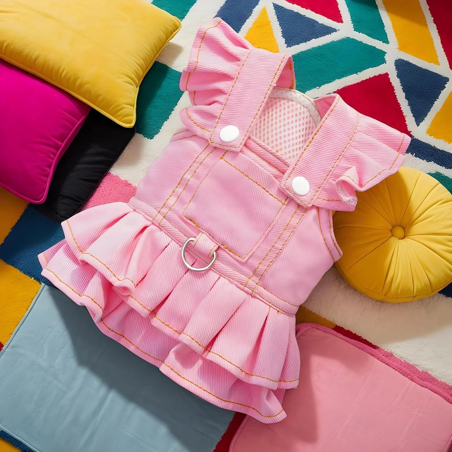 لباس سگ های کوچک، لباس های زیبای سگ | لباس حیوانات خانگی با آستر نرم و تنفس پذیر، لباس سرهمی کابویی برای توله سگ، بچه گربه و گربه لباس سگ های کوچک، لباس های زیبای سگ | لباس حیوانات خانگی با آستر نرم و تنفس پذیر، لباس سرهمی کابویی برای توله سگ، بچه گربه و گربه