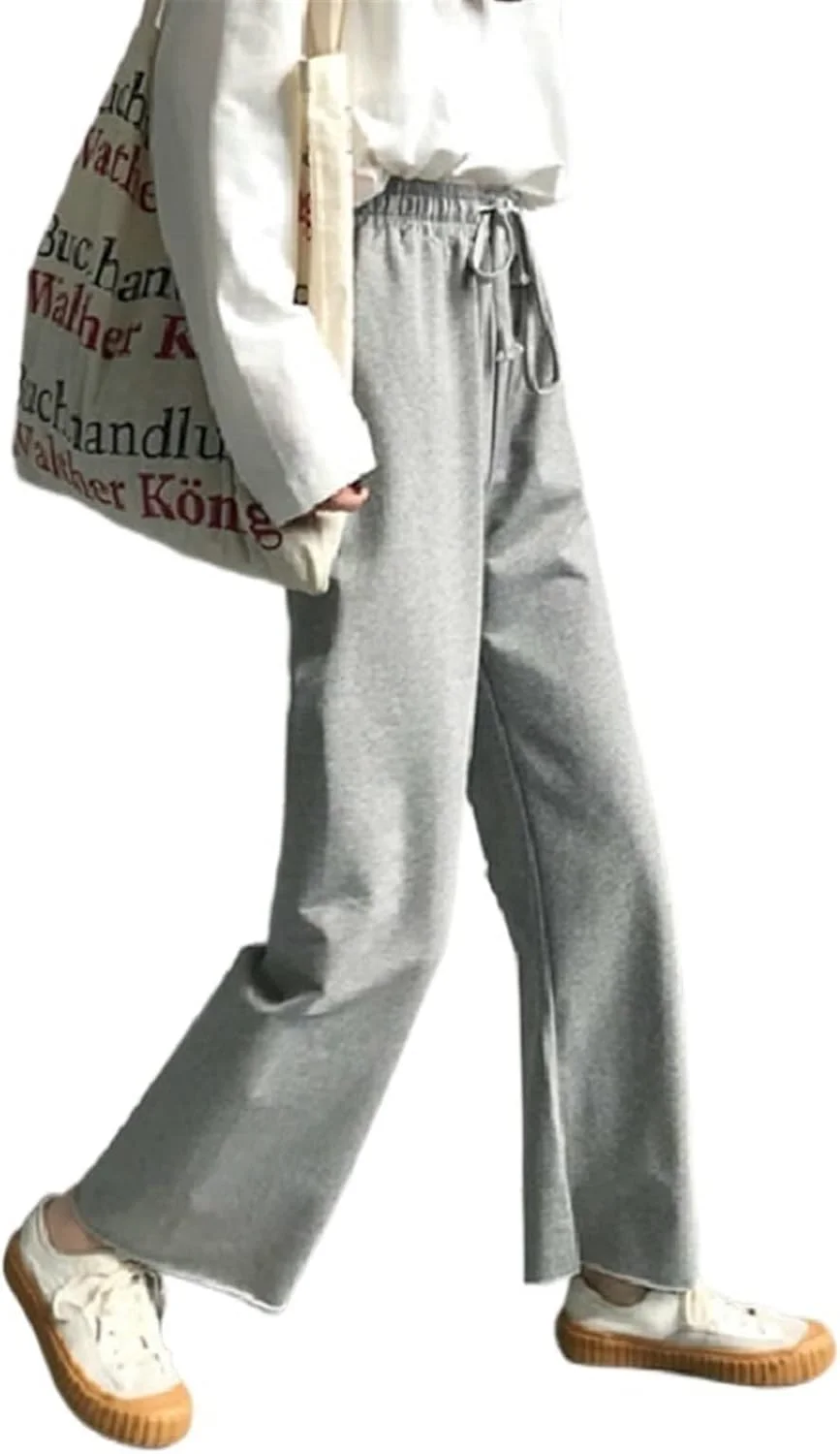 شلوار زنانه تِدنیدز، شلوار غیر رسمی زنانه، لباس خیابانی تابستانی، نرم، مناسب با همه، کمر بلند، گشاد و راحت (Hortel,L)