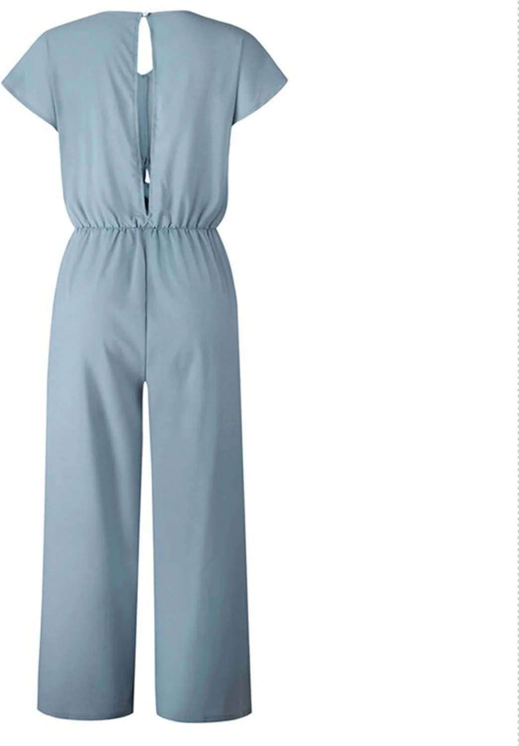 شلوار زنانه، سرهمی ساده و غیررسمی، شلوار گشاد، مناسب تعطیلات تابستانی ساحلی، شلوار بلند (Hortel, XL)