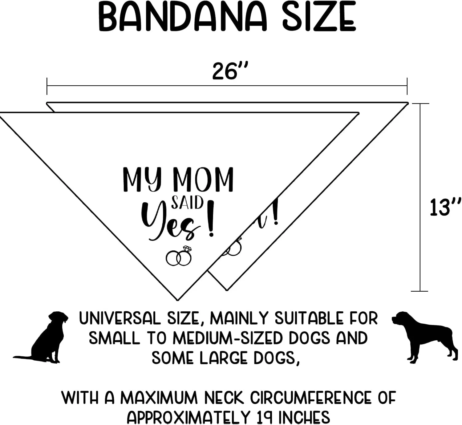 هدیه نامزدی طرح سگ با نوشته 'پدرم پرسید! مادرم بله گفت!'، دستمال گردن سگ، شال حیوانات خانگی، اکسسوری حیوانات خانگی مناسب برای عکس عروسی، هدیه برای صاحبان سگ، دکوراسیون جشن نامزدی و عروسی هدیه نامزدی طرح سگ با نوشته 'پدرم پرسید! مادرم بله گفت!'، دستمال گردن سگ، شال حیوانات خانگی، اکسسوری حیوانات خانگی مناسب برای عکس عروسی، هدیه برای صاحبان سگ، دکوراسیون جشن نامزدی و عروسی