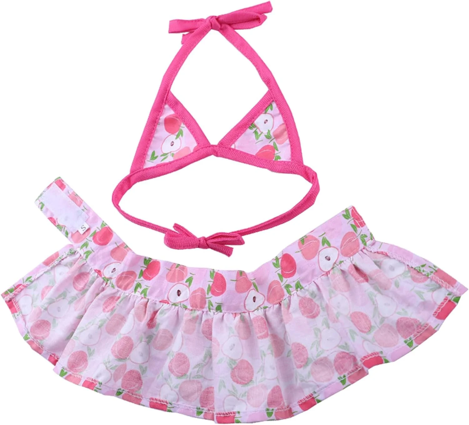 لباس ساحلی سگ ها، لباس شنای مد روز توله سگ با طرح گل، ست بیکینی و دامن شنا برای سگ های عروسکی و نژادهای کوچک
