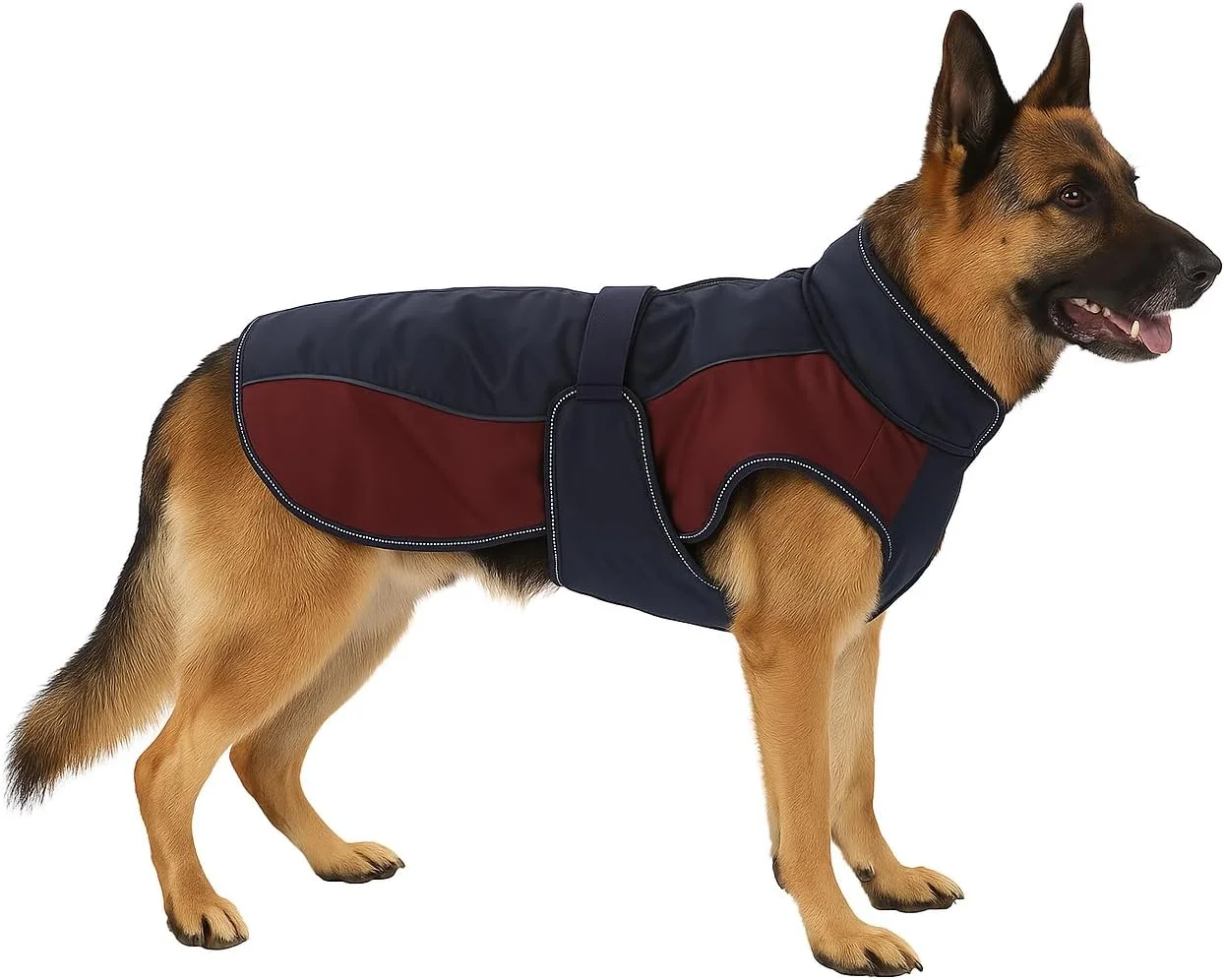 کت زمستانی فلامینگو آیسبرگ سرمه ای/شرابی 70 سانتی متر