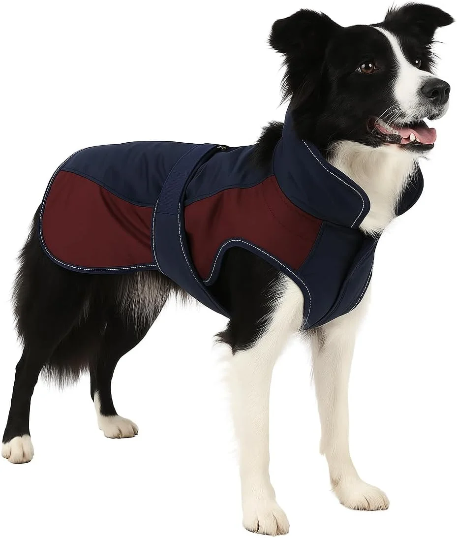 کت زمستانی فلامینگو آیسبرگ سرمه ای/شرابی 50 سانتی متر