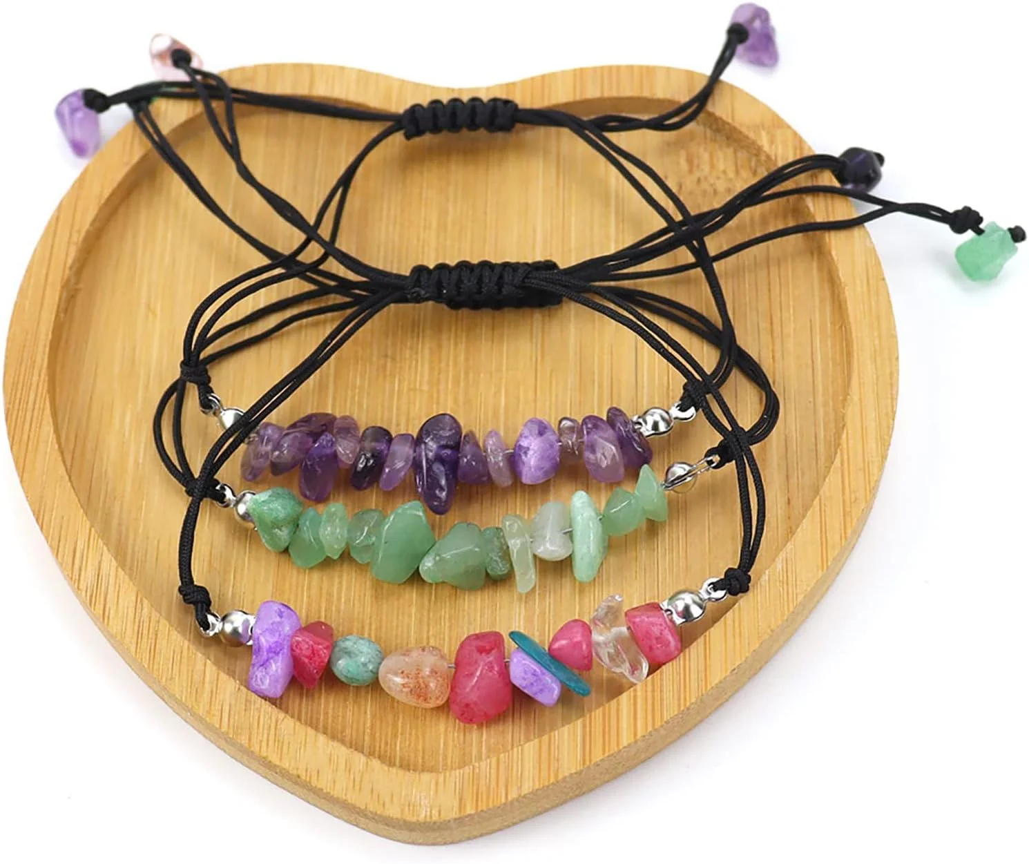 ست دستبند مهره ای سنگی 12 عددی کاست ویو - دست ساز، مناسب برای ریلکسیشن، یوگا و جواهرات درمانی، مهره های نامنظم برای شفابخشی ست دستبند مهره ای سنگی 12 عددی کاست ویو - دست ساز، مناسب برای ریلکسیشن، یوگا و جواهرات درمانی، مهره های نامنظم برای شفابخشی