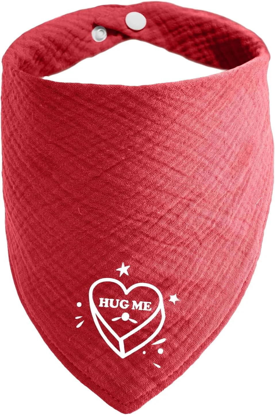 دستمال گردن سگ نخی قابل تنظیم با طرح قلب - یک شال نرم مناسب برای سگ های بزرگ و متوسط، شرابی، بزرگ دستمال گردن سگ نخی قابل تنظیم با طرح قلب - یک شال نرم مناسب برای سگ های بزرگ و متوسط، شرابی، بزرگ