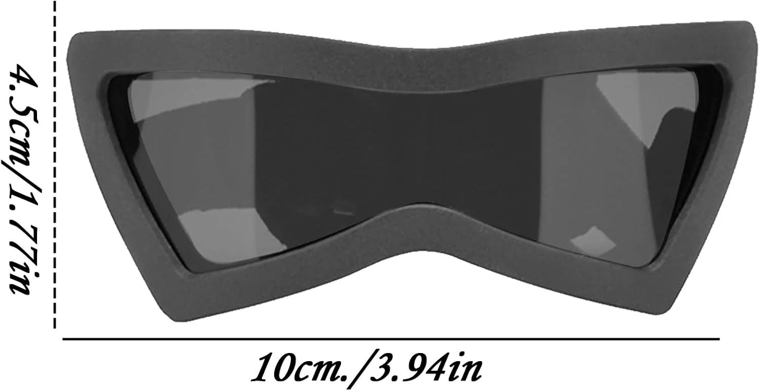 عینک آفتابی سگ نژاد کوچک، عینک آفتابی ضد باد توله سگ - عینک گربه ضد گرد و غبار با بند قابل تنظیم برای محافظت از چشم در پیاده روی در فضای باز و موتورسواری توله سگ عینک آفتابی سگ نژاد کوچک، عینک آفتابی ضد باد توله سگ - عینک گربه ضد گرد و غبار با بند قابل تنظیم برای محافظت از چشم در پیاده روی در فضای باز و موتورسواری توله سگ