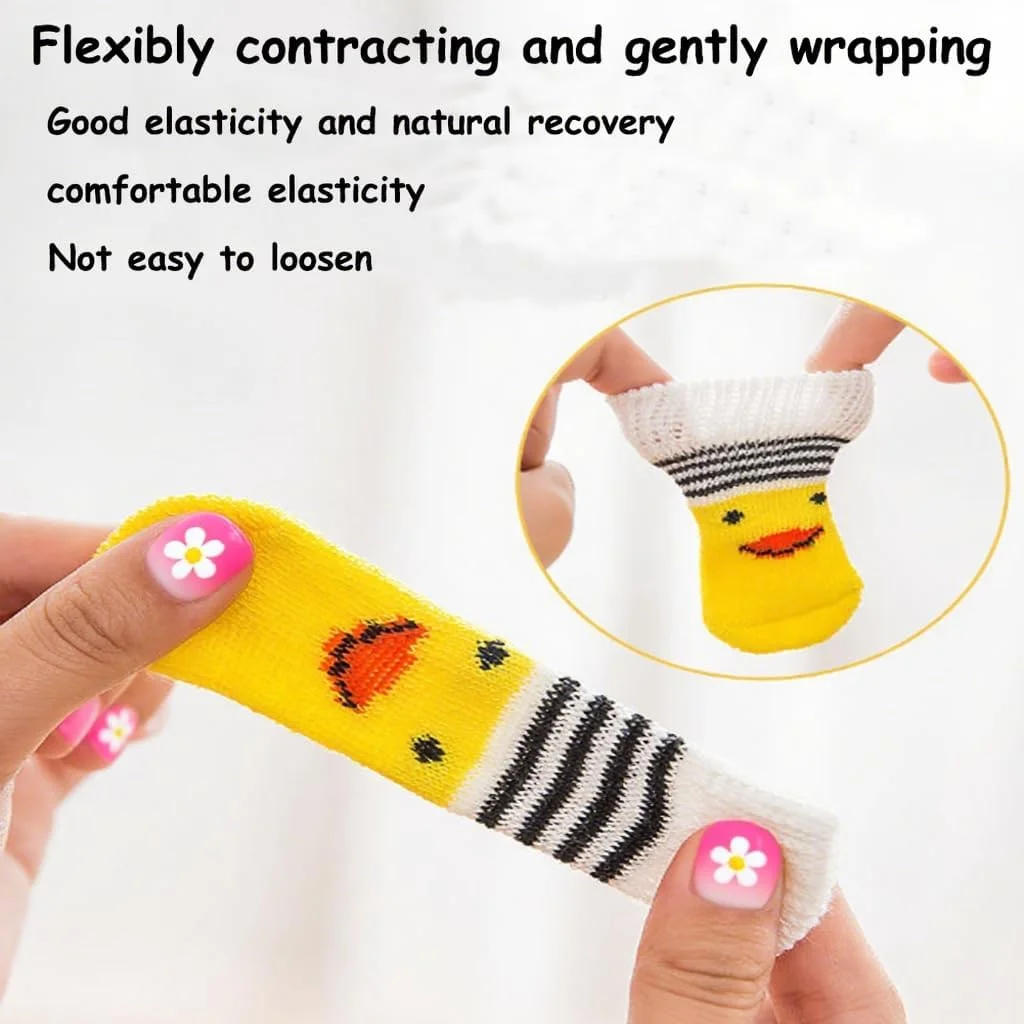 16 عدد جوراب سگ با طرح پنجه ضد لغزش، پوشش سریع، مناسب سطوح داخلی و مقاوم در برابر آلودگی فضای باز (سایز M) 16 عدد جوراب سگ با طرح پنجه ضد لغزش، پوشش سریع، مناسب سطوح داخلی و مقاوم در برابر آلودگی فضای باز (سایز M)