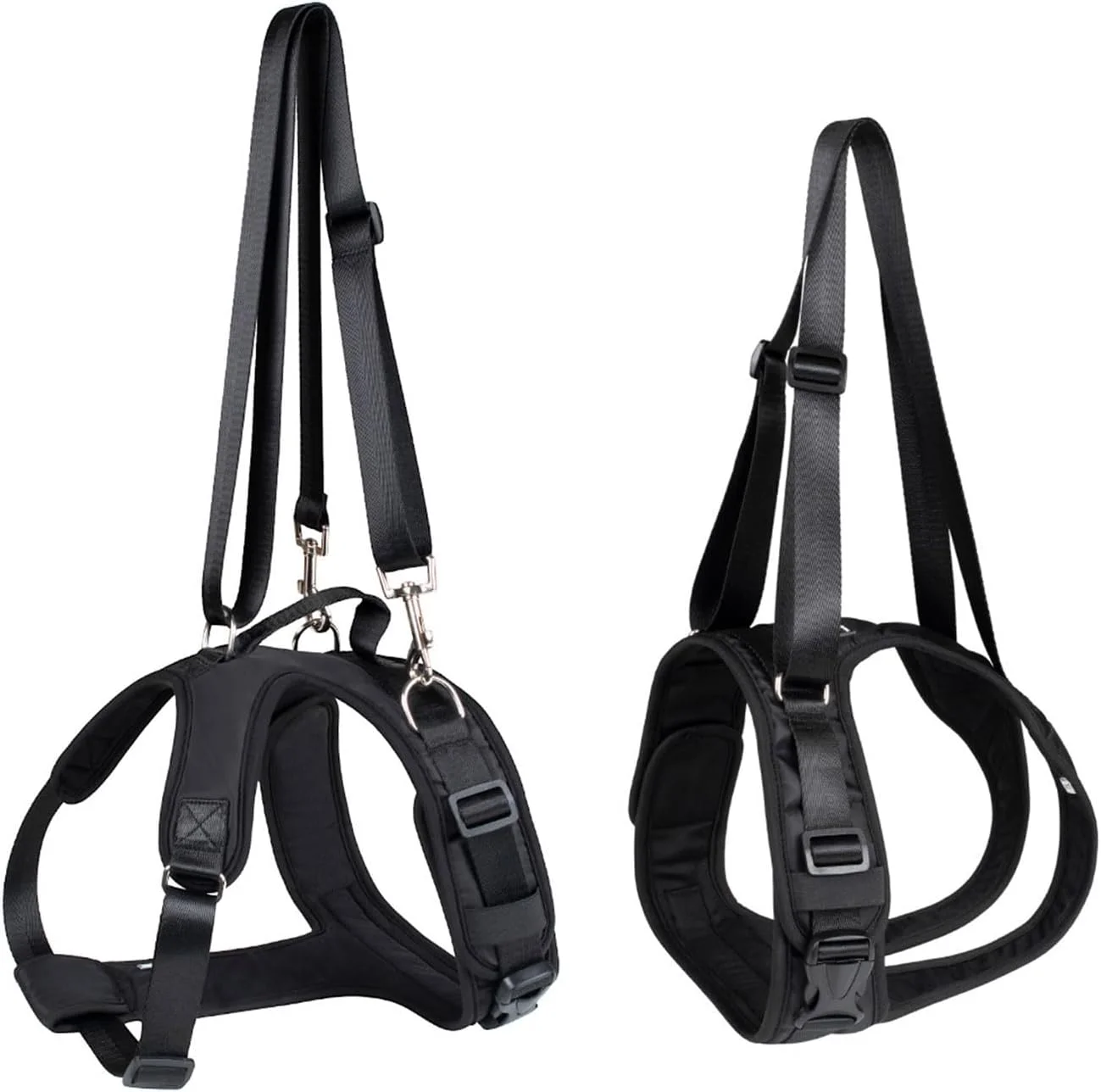 هارنس بالابر سگ برای سگ های بزرگ، اسلینگ برای پاهای جلویی و عقبی سگ، هارنس برای سگ های مسن، آسیب دیده و معلول