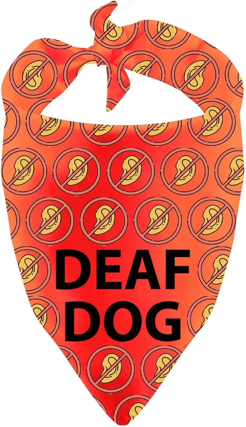 دستمال گردن سگ با اختلال شنوایی، دستمال گردن سگ ناشنوا، هدیه سگ آموزش دیده دستمال گردن سگ با اختلال شنوایی، دستمال گردن سگ ناشنوا، هدیه سگ آموزش دیده