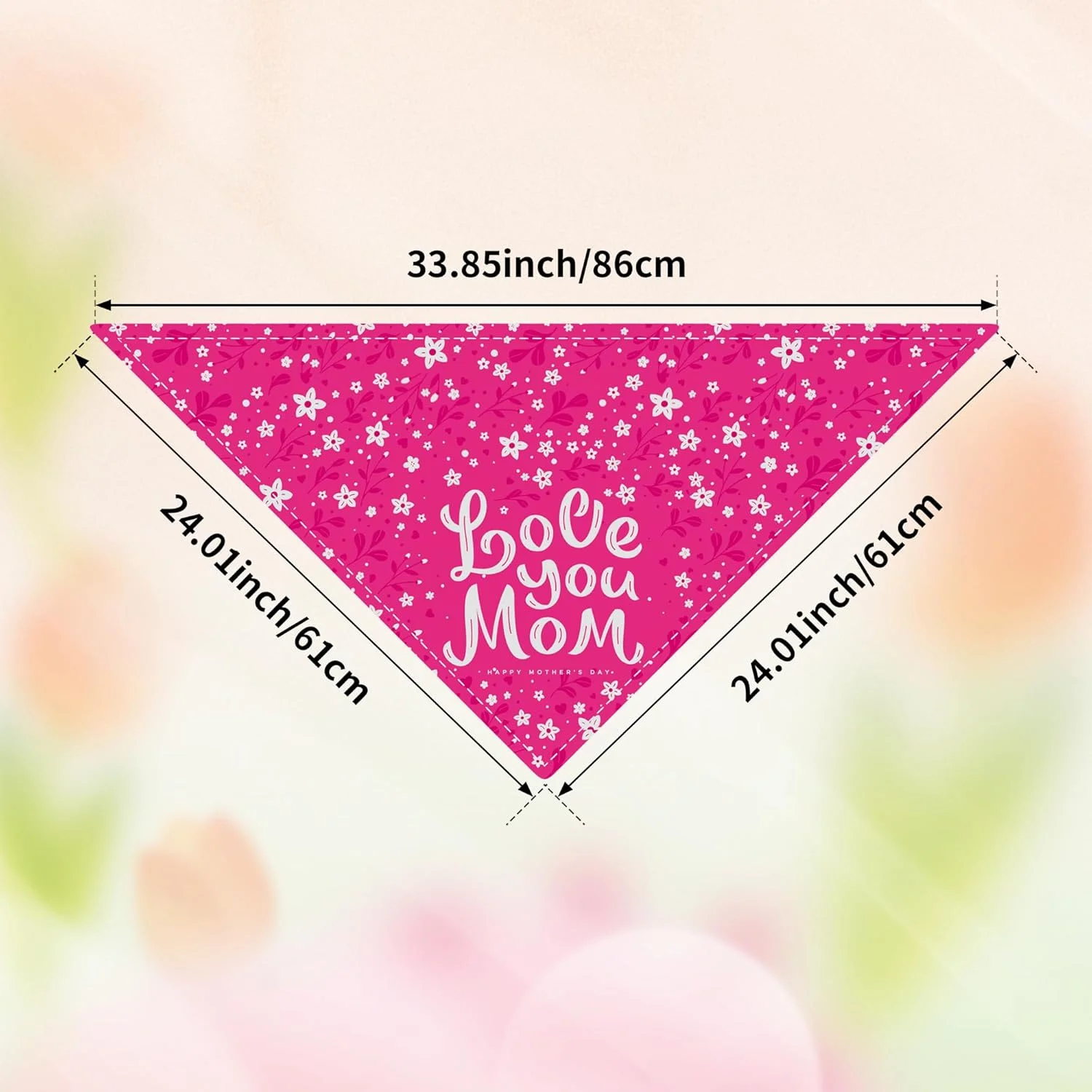 50 عدد دستمال گردن سگ با طرح روز مادر، مناسب برای سگ های بزرگ و خیلی بزرگ، پیشبند مثلثی، روسری سر، لوازم آرایش و پیرایش، لباس 50 عدد دستمال گردن سگ با طرح روز مادر، مناسب برای سگ های بزرگ و خیلی بزرگ، پیشبند مثلثی، روسری سر، لوازم آرایش و پیرایش، لباس