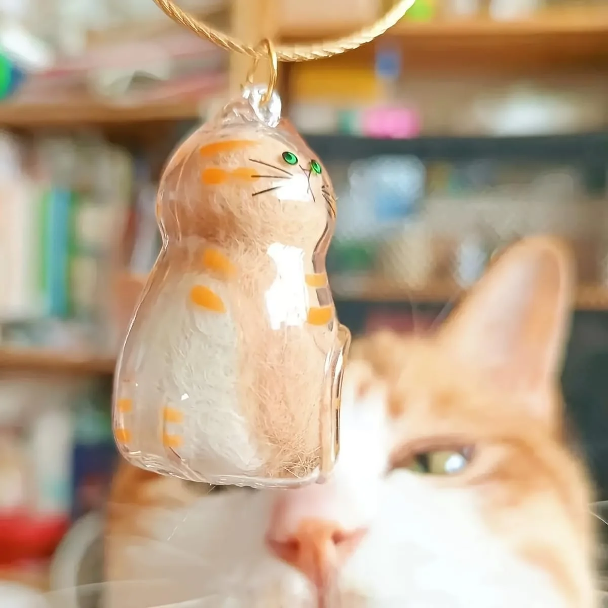 6 عدد آویز یادگاری موی گربه، کپسول پیچشی آویز، کپسول های نگهداری موی حیوانات خانگی مهر و موم شده به شکل گربه ناز، آویز یادبود DIY هدیه ای برای دوستداران و سوگواری از دست دادن حیوان خانگی