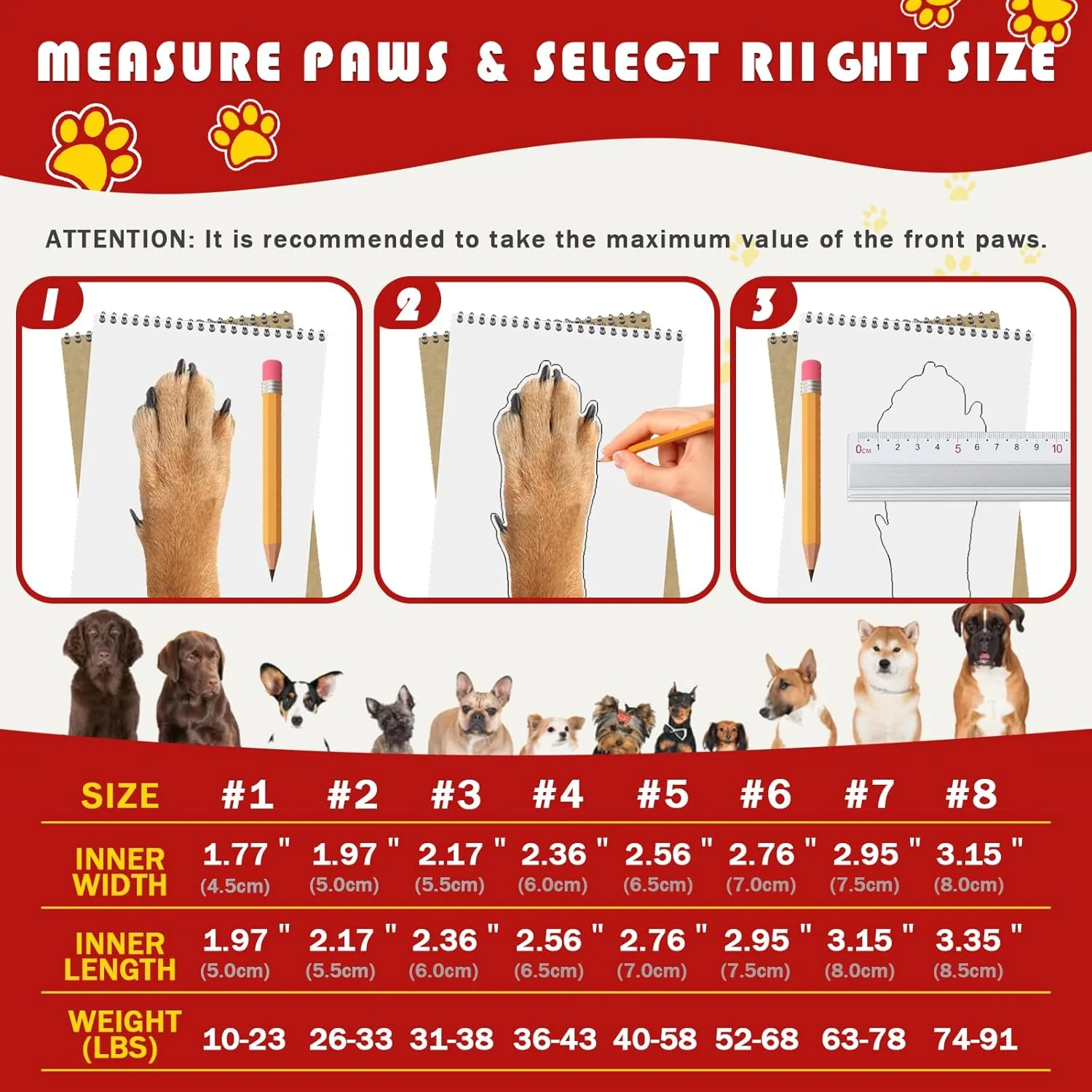 کفش سگ KodMtiz، 6x6.5 سانتی متر، 4 عدد کفش سگ KodMtiz، 6x6.5 سانتی متر، 4 عدد