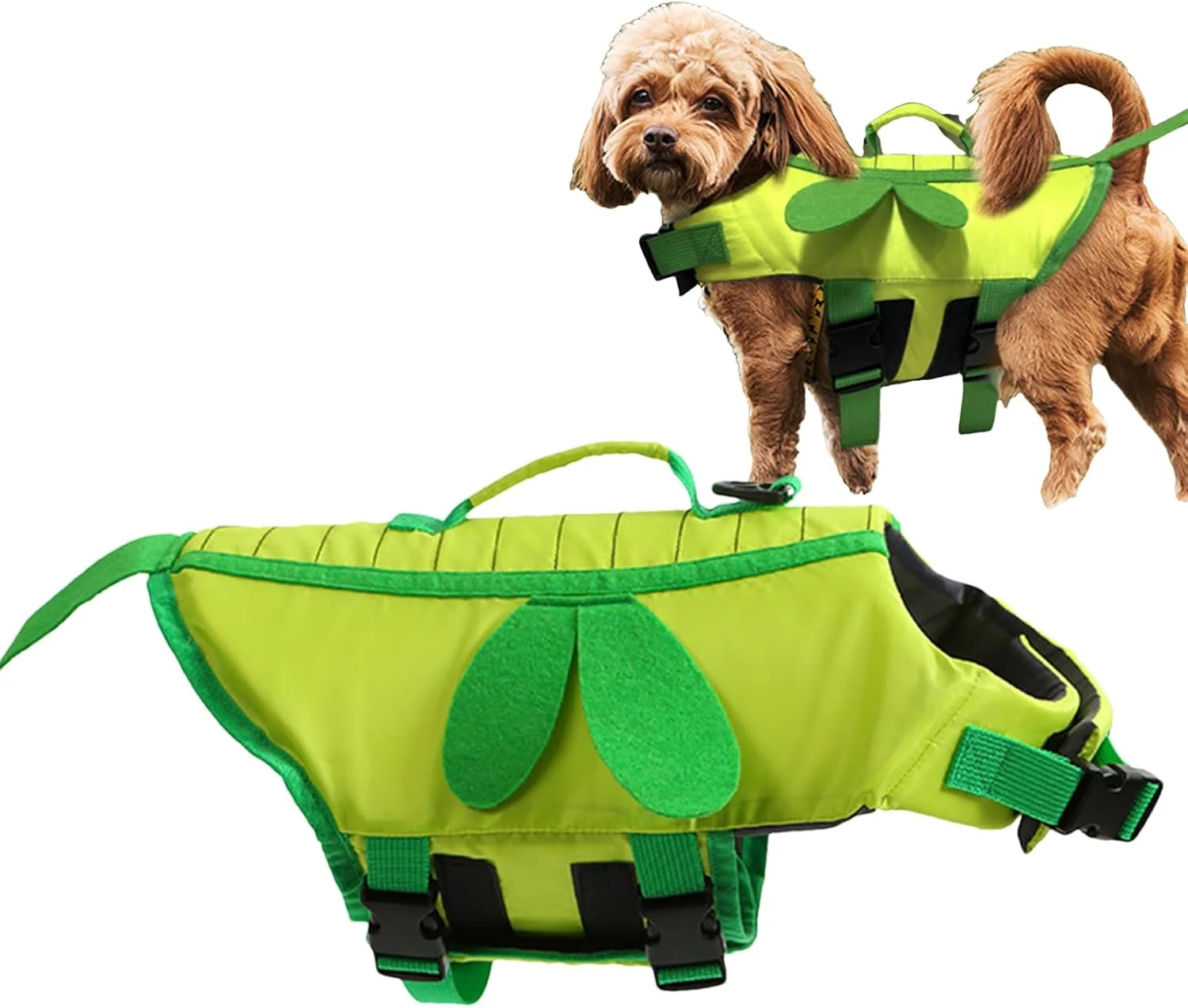 جلیقه نجات سگ برای شنا | کت شناور تنفسی، جلیقه نجات سگ - لباس شنای شیک و قابل تنظیم، محافظ حیوانات خانگی برای استخر، ساحل، قایق سواری جلیقه نجات سگ برای شنا | کت شناور تنفسی، جلیقه نجات سگ - لباس شنای شیک و قابل تنظیم، محافظ حیوانات خانگی برای استخر، ساحل، قایق سواری