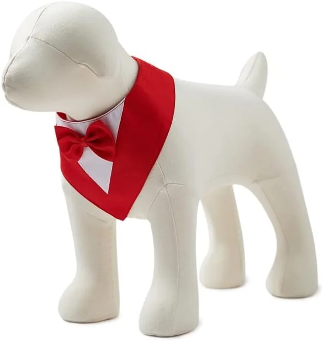 دستمال گردن سگ Nvzi-b، 1 عدد، پلی‌استر سبک و زود خشک‌شونده، دستمال سه‌گوش با طرح زیبا، دستمال سر قابل تنظیم برای سگ‌های متوسط و بزرگ، هدیه حیوانات خانگی، XS، بنفش