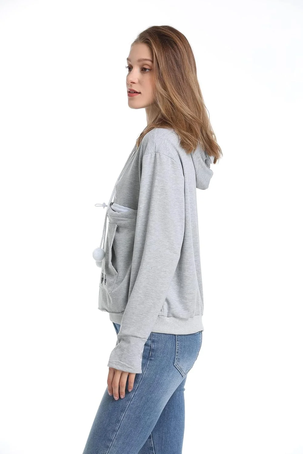 هودی حمل حیوانات خانگی LINYUCHEN، دارای جیب بزرگ، مناسب سگ، گربه، توله سگ، بچه گربه، بلوز و هودی унисекс هودی حمل حیوانات خانگی LINYUCHEN، دارای جیب بزرگ، مناسب سگ، گربه، توله سگ، بچه گربه، بلوز و هودی унисекс