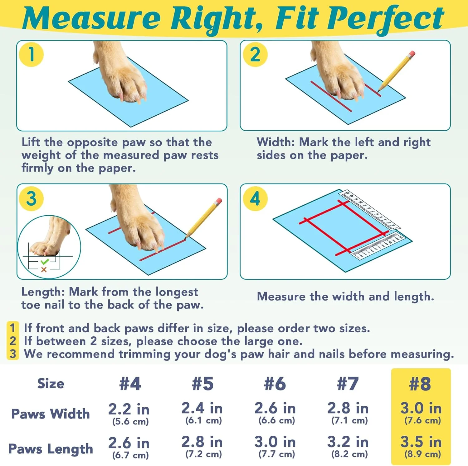 کفش سگ توری تنفسی LUCKYPAW برای پیادهروی در هوای گرم، چکمه و محافظ پنجه سگ سایز بزرگ و متوسط برای پیادهروی، هایکینگ، برف زمستانی در فضای باز، پاپوشهای بازتابنده ضد لغزش برای کف چوبی (فیروزهای، 8) کفش سگ توری تنفسی LUCKYPAW برای پیادهروی در هوای گرم، چکمه و محافظ پنجه سگ سایز بزرگ و متوسط برای پیادهروی، هایکینگ، برف زمستانی در فضای باز، پاپوشهای بازتابنده ضد لغزش برای کف چوبی (فیروزهای، 8)