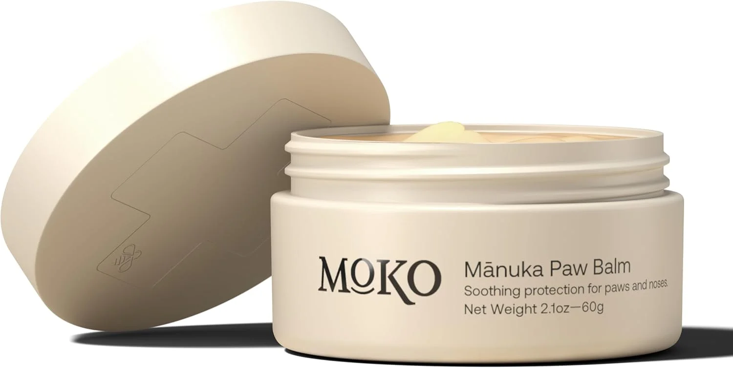 مرهم پنجه سگ Moko Manuka، محافظت طبیعی و مرطوب کننده پنجه، تسکین دهنده برای پدهای خشک
