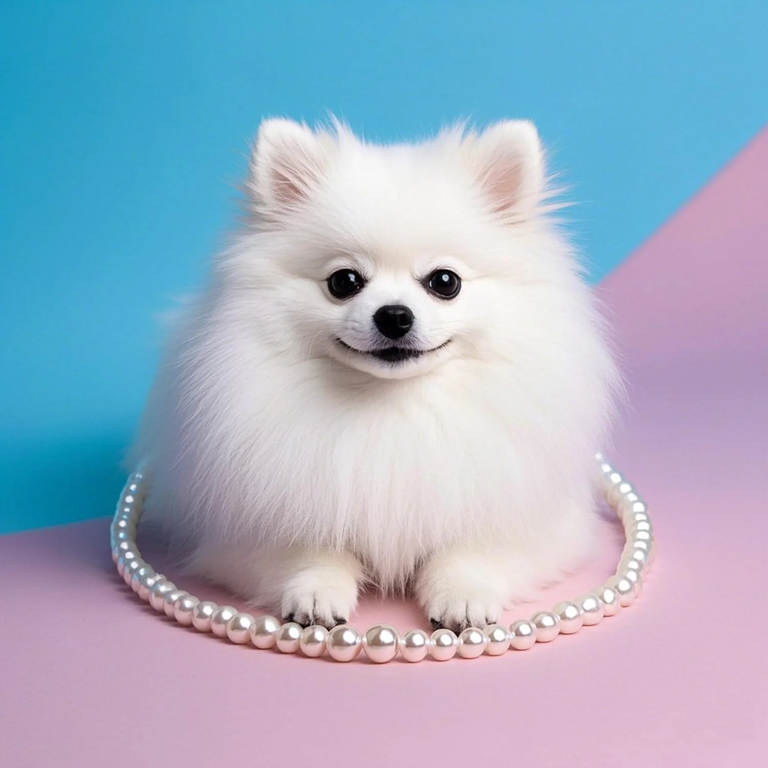 گردنبند مروارید حیوانات خانگی، جواهری شیک برای سگ ها و گربه ها، ایده آل برای عروسی ها، تولدها و مناسبت های خاص