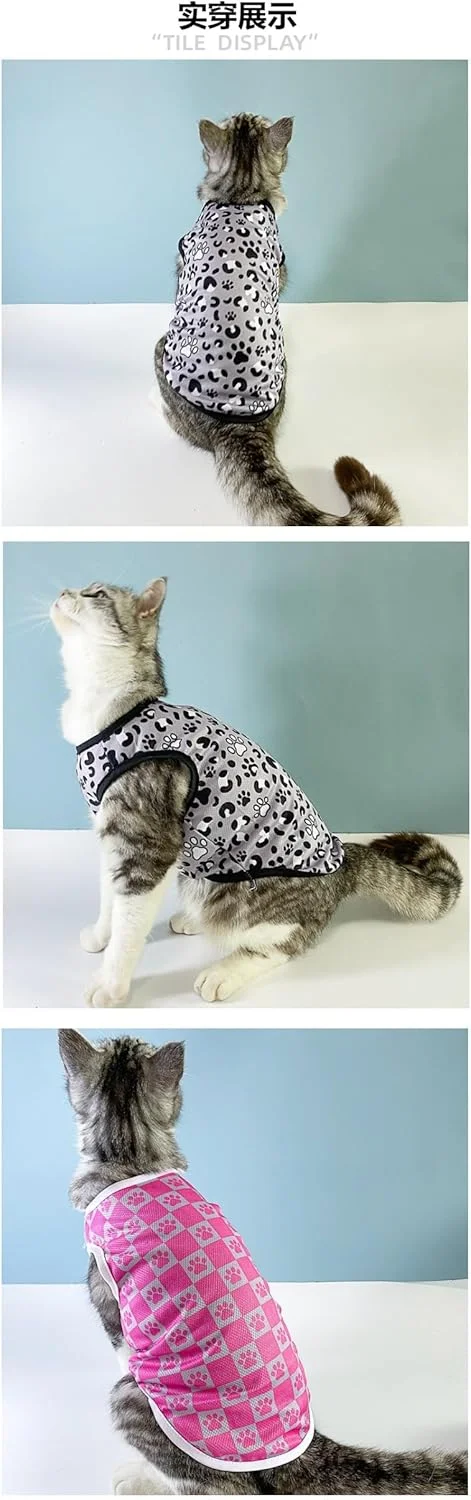 جلیقه سگ و گربه Nvzi-b، جلیقه تنفسی حیوانات خانگی، لباس سگ توله سگ، کت و لباس برای سگ ها و گربه های کوچک و متوسط، XL، A52
