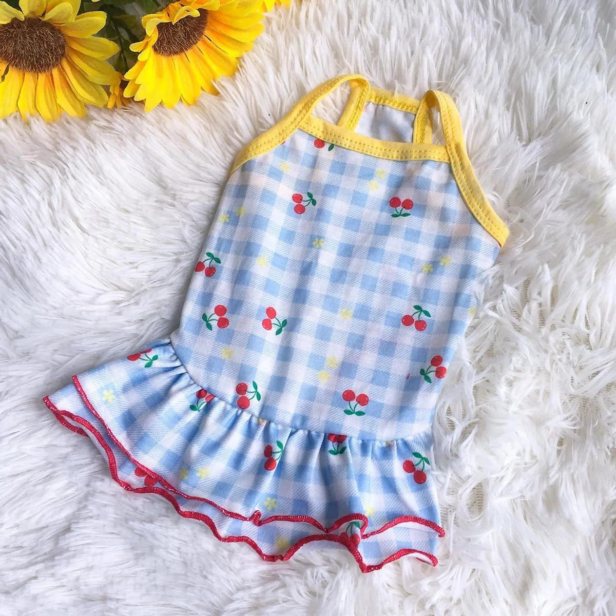 لباس سگ توله سگ شیرین Nvzi-b، دامن سگ گربه پرنسس زیبا برای سگ های دختر کوچک (A164,M)