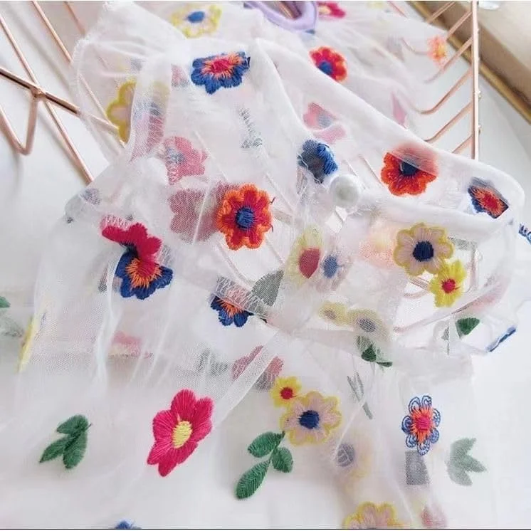 لباس سگ توله سگ شیرین، دامن سگ گربه پرنسس زیبا برای سگ های دختر کوچک (A122,M)