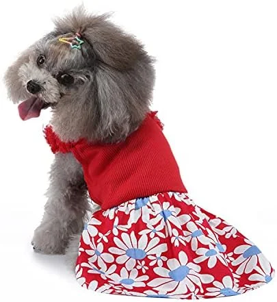 لباس سگ توله سگ شیرین Nvzi-b، دامن سگ گربه پرنسس زیبا برای سگ های دختر کوچک (A97,M) لباس سگ توله سگ شیرین Nvzi-b، دامن سگ گربه پرنسس زیبا برای سگ های دختر کوچک (A97,M)