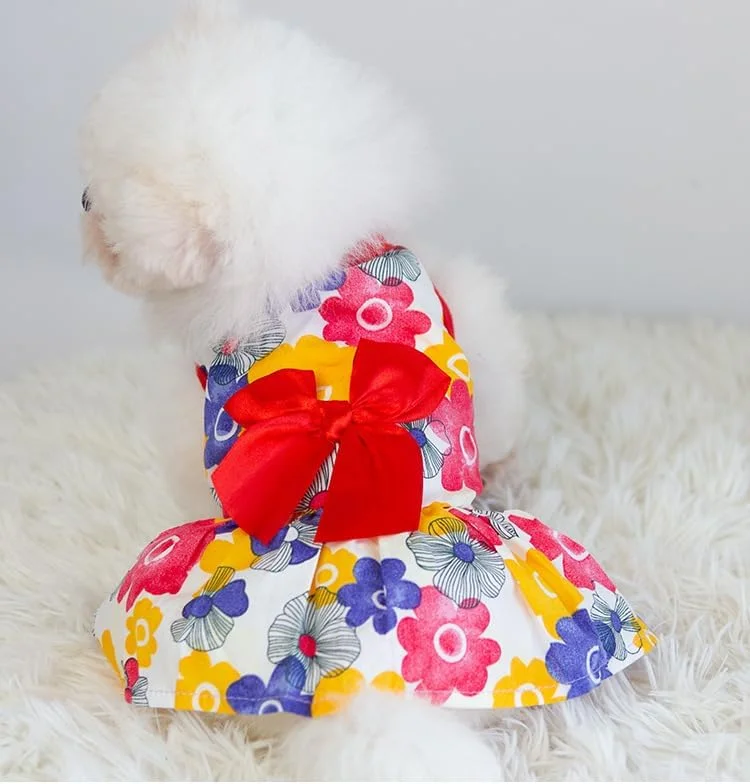 لباس سگ توله سگ شیرین Nvzi-b، دامن سگ گربه پرنسس زیبا برای سگ های دخترانه کوچک (A169, S)